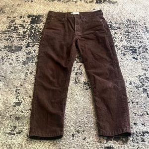 Vintage Gap Slim High Rise Jeans - Size 28 - Brown Beauty